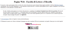 Tablet Screenshot of profs.lettere.univr.it