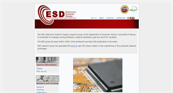 Desktop Screenshot of esd.scienze.univr.it